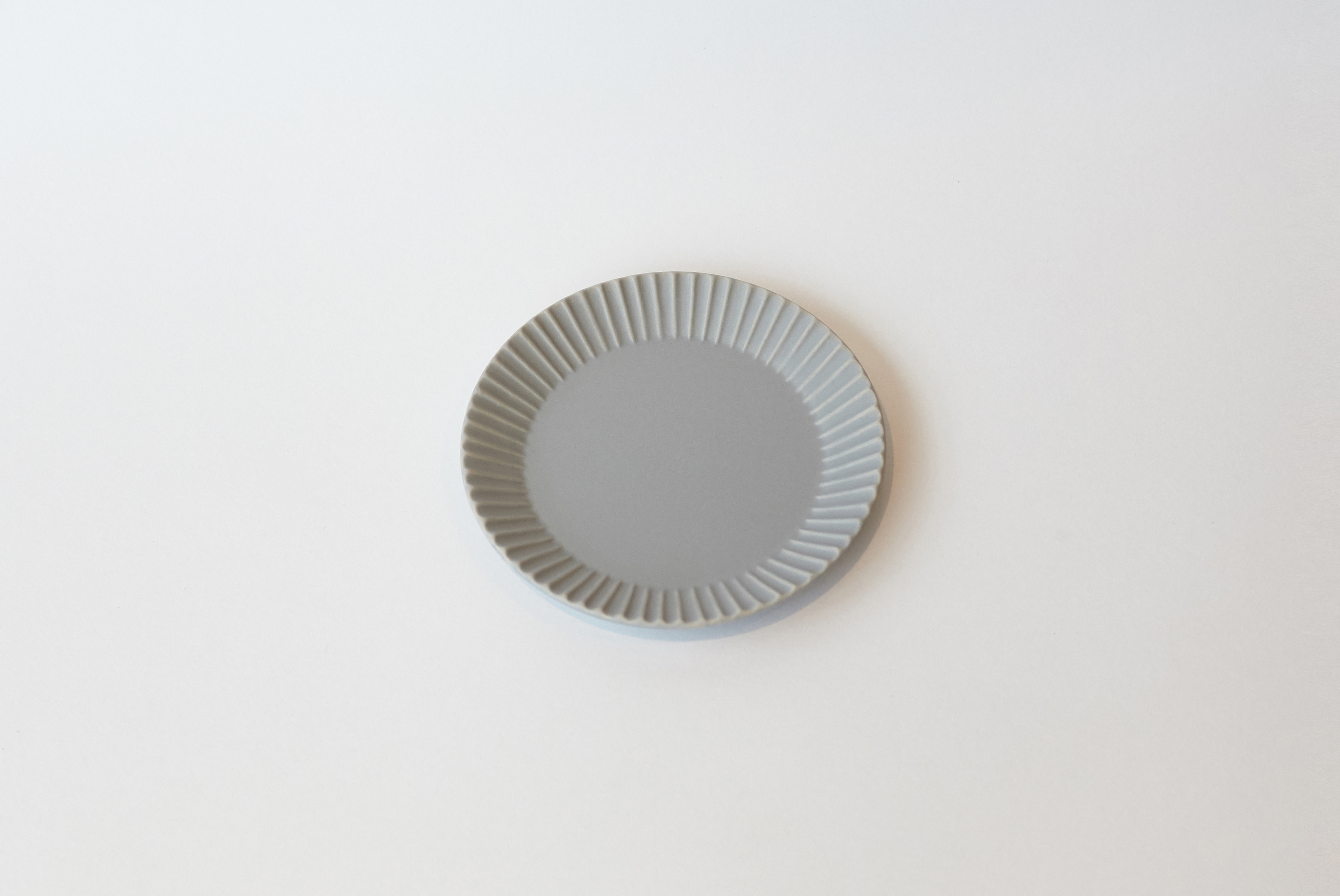 Sakuzan Stripe Plate S ( Gray )